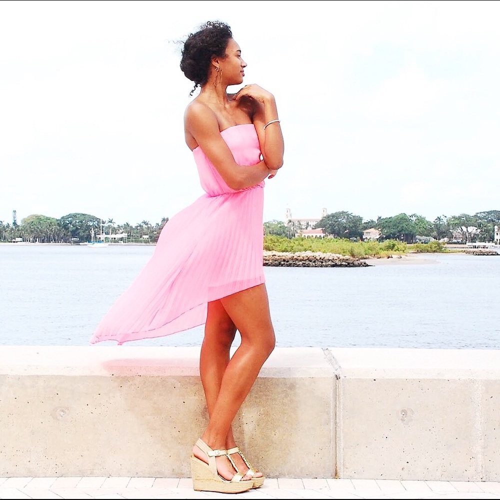 Beautiful pink dress